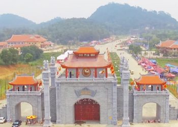 Vẻ đẹp Đền Hùng dưới góc máy Fly Cam