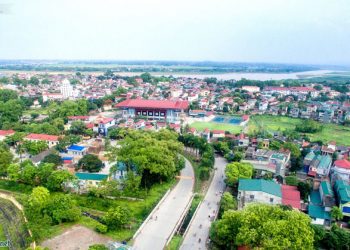 Trung tâm thị xã Phú Thọ năm 2016