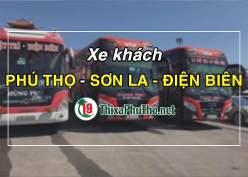 Xe khách tuyến Phú Thọ - Sơn La - Điện Biên