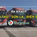 Xe khách tuyến Phú Thọ - Sơn La - Điện Biên