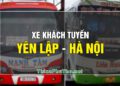 Xe khách tuyến Yên Lập - Cẩm Khê - Mỹ Đình - Hà Nội