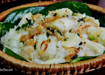 Xôi sắn người Dao - Phú Thọ