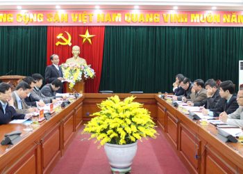 Ban nội chính trung ương làm việc tại thị xã Phú Thọ