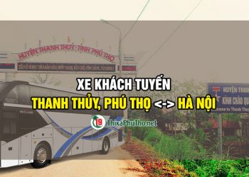 Xe khách Thanh Thủy, Phú Thọ đi Hà Nội và ngược lại