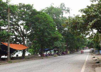 Bến Đá, sông Hồng, thị xã Phú Thọ