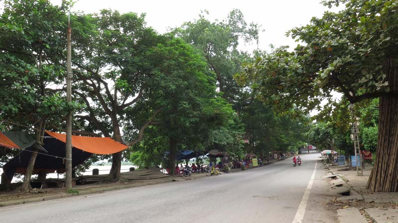 Bến Đá, sông Hồng, thị xã Phú Thọ