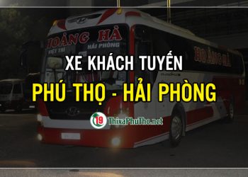 Xe khách tuyến Phú Thọ – Hải Phòng