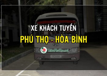 Xe khách tuyến VIệt Trì - Phú Thọ đi Hòa Bình và ngược lại