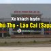Xe khách chạy tuyến Phú Thọ - Lào Cai, Sapa