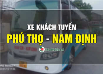 Xe khách tuyến Phú Thọ - Nam Định