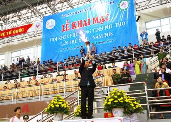 Tỉnh Phú Thọ khai mạc Hội khỏe Phù Đổng lần thứ XVIII năm 2018