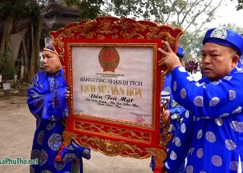 Bằng công nhận di tích lịch sử văn hóa Đền Trù Mật