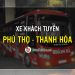Xe khách tuyến Phú Thọ – Thanh Hóa