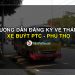 Hướng dẫn đăng ký vé tháng xe buýt PTC - Phú Thọ