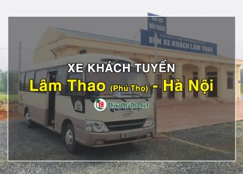 Xe khách Lâm Thao (Phú Thọ) đi Hà Nội
