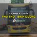 Xe khách tuyến Phú Thọ - Bình Dương
