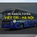 Xe khách tuyến Việt Trì - Hà Nội