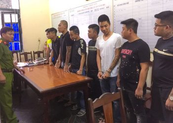 Khởi tố nhóm đối tượng đánh nhau tại thị xã Phú Thọ