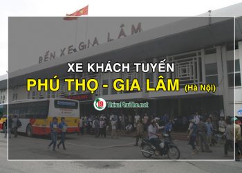 Xe khách Phú Thọ đi Gia Lâm, Hà Nội
