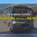 Xe khách Thanh Ba, Phú Thọ đi Mỹ Đình, Hà Nội