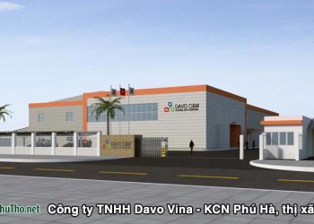 Công ty TNHH Davo Vina - Khu công nghiệp Phú Hà, thị xã Phú Thọ