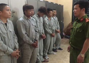 Nhóm cướp ở Phú Thọ