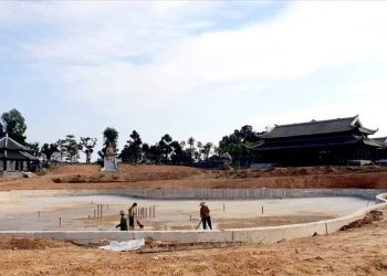 Chùm ảnh cận cảnh biệt phủ siêu khủng tại thị xã Phú Thọ