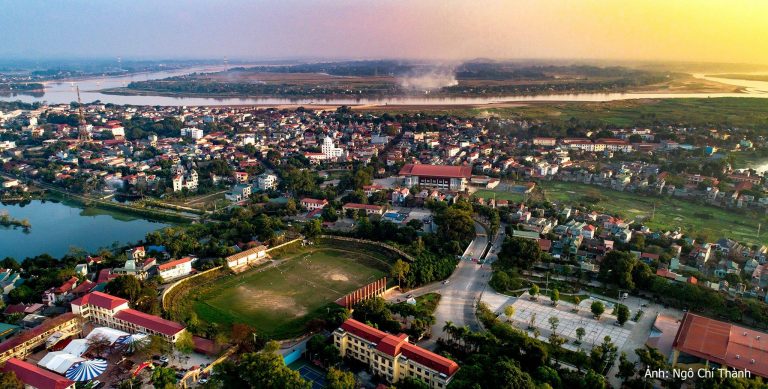 Thị xã Phú Thọ bình yên và cổ kính bên dòng sông Thao |ThixaPhuTho.net