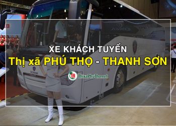 Xe khách tuyến thị xã Phú Thọ - Thanh Sơn