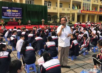 Hội thảo “Khởi nghiệp trong thời đại 4.0” tại trường THCS Hùng Vương, thị xã Phú Thọ