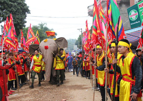 Lễ hội rước voi Đào Xá, Thanh Thủy