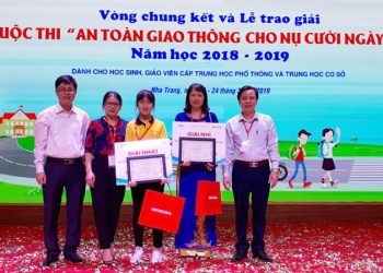 Học sinh THPT Hùng Vương giành giải nhất Cuộc thi An toàn giao thông Quốc gia