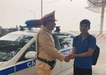 Thanh niên Phú Thọ viết tâm thư cảm ơn Đội CSGT Hà Nội hết mình vì công việc