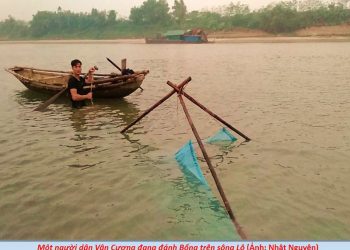 Độc đáo nghề đánh Bống trên sông Lô ở Phú Thọ