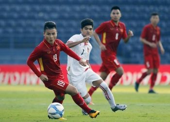U23 Việt Nam đá giao hữu với U23 Myanmar tại SVĐ tỉnh Phú Thọ