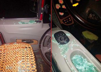 Công an Phú Thọ xác minh nghi vấn ô tô bị bắn vỡ kính bằng súng khi chạy trên quốc lộ 32C