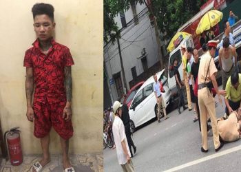 Bắt giữ thanh niên xăm trổ ở Phú Thọ đâm gục Trung úy CSGT