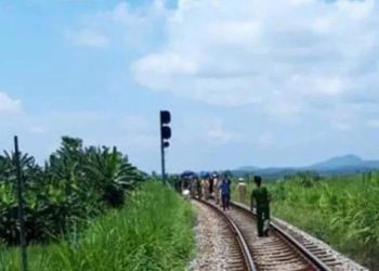 Lái tàu bất ngờ rơi xuống đất tử vong khi vừa chạy qua ga Vũ Ẻn ở Phú Thọ