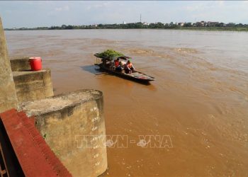 Lâm Thao: Trạm bơm xã Bản Nguyên có nguy cơ sụp đổ xuống sông Thao
