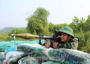 Cận cảnh diễn tập khu vực phòng thủ mang mật danh PT-19 ở Phú Thọ