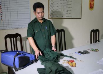 Bắt đối tượng ở Phú Thọ giả danh cán bộ Biên phòng để lừa đảo