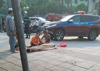 Hai công nhân quê Phú Thọ rơi từ tầng 5 công trình xuống đất tử vong