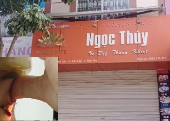 Spa Ngọc Thúy, Yên Lập tiêm Filler làm mù mắt khách hàng