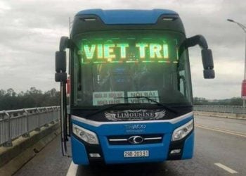 Xe khách chở người nghi mắc Covid-19, bến xe Phú Thọ cách ly 11 nhân viên