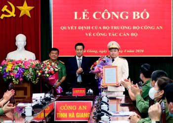 Phó giám đốc Công an tỉnh Phú Thọ được bổ nhiệm làm Giám đốc Công an tỉnh Hà Giang