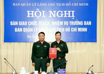Thiếu tướng Bùi Hải Sơn được giao quyền Trưởng BQL Lăng Chủ tịch Hồ Chí Minh