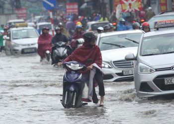 Miền Bắc sẽ mưa to suốt 5 ngày liên tiếp