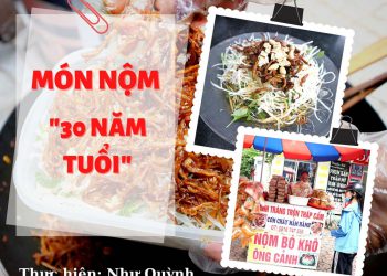 Nộm Bò Khô “30 năm tuổi” có 1 không 2 ở thị xã Phú Thọ