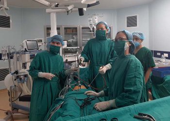 Phẫu thuật kịp thời cho một thai phụ ở Phú Thọ chửa kẽ tử cung