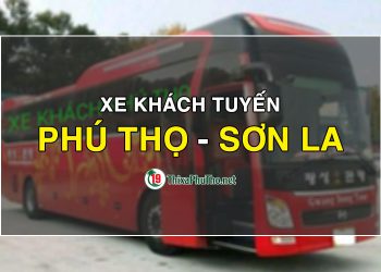 Xe khách tuyến Phú Thọ - Sơn La